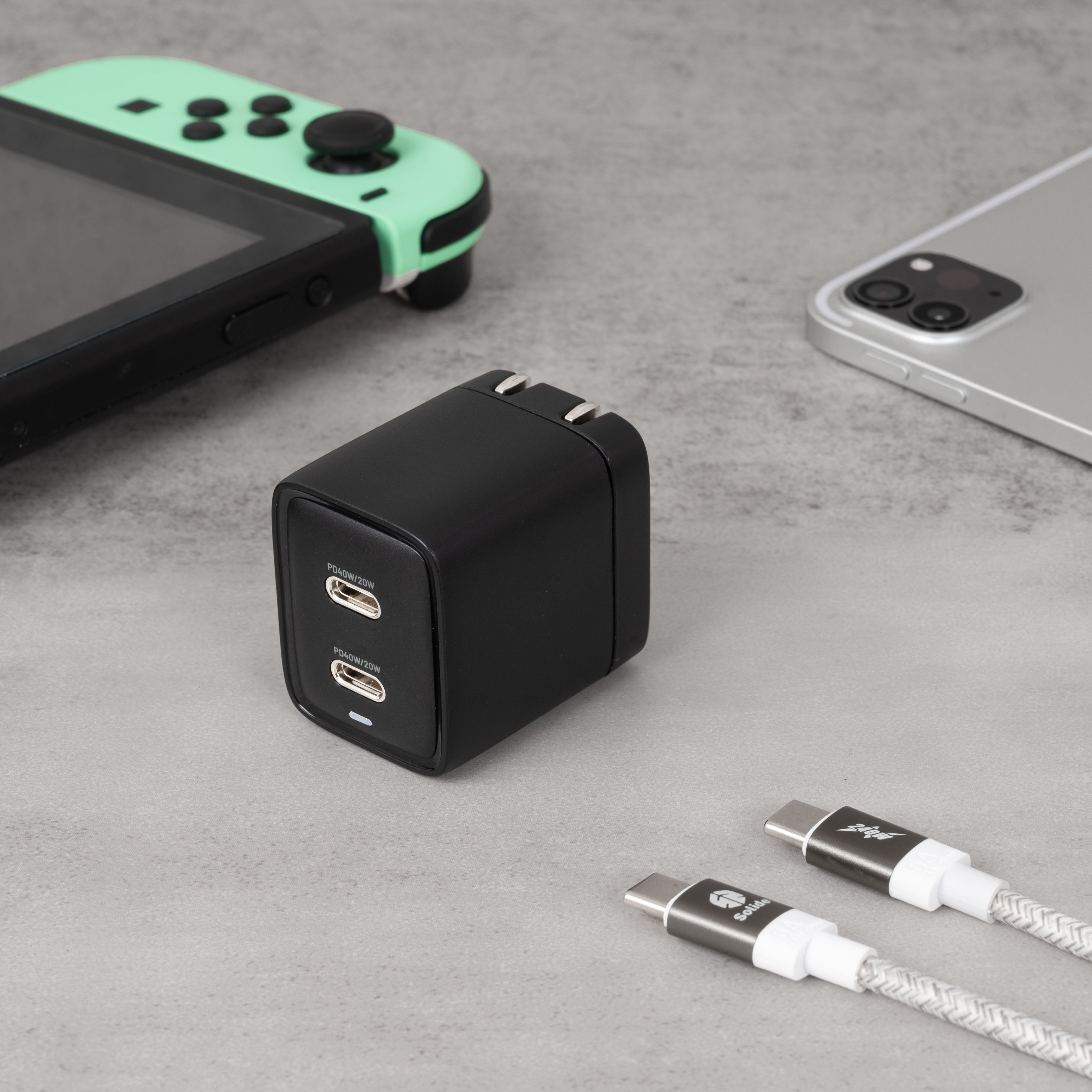 40W GaN氮化鎵超快速充電器