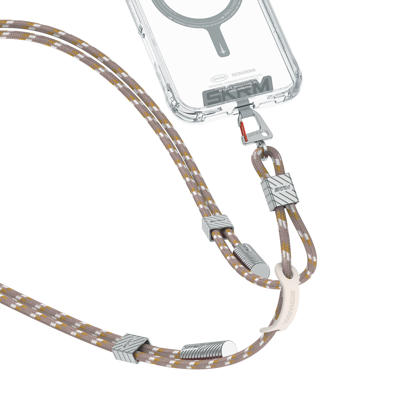 Dyno VE 2合1充電掛繩 USB-C to USB-C 1.5m