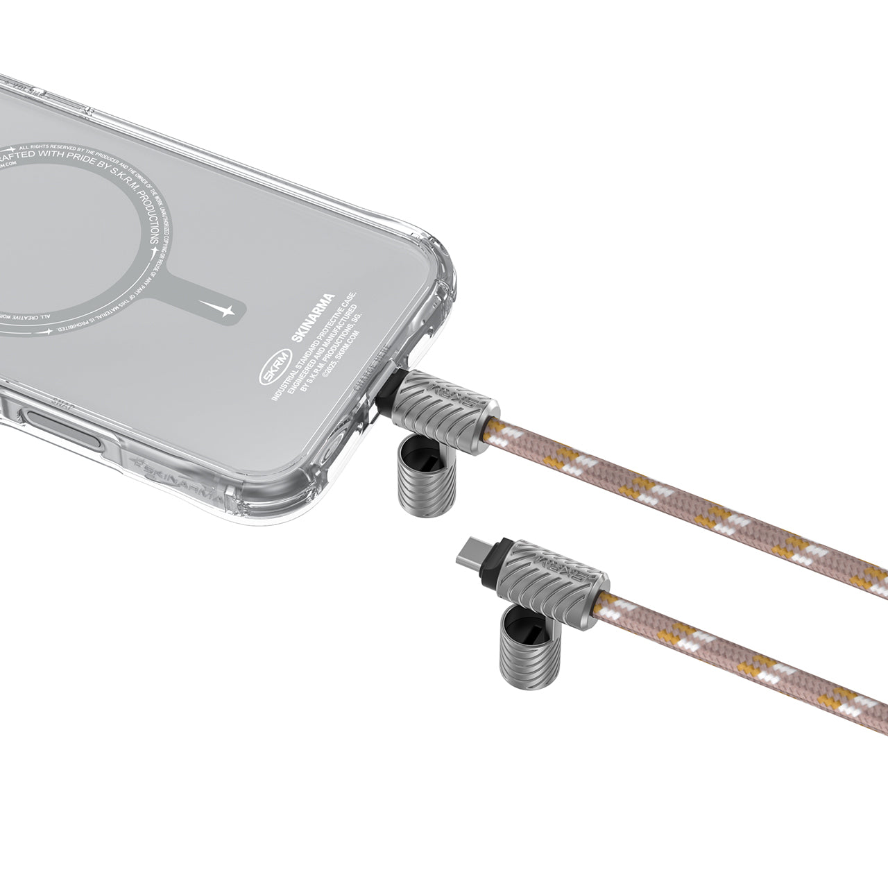 Dyno VE 2合1充電掛繩 USB-C to USB-C 1.5m