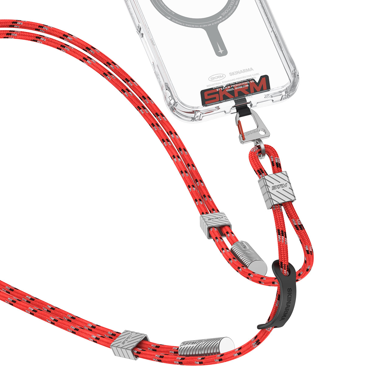 Dyno VE 2合1充電掛繩 USB-C to USB-C 1.5m