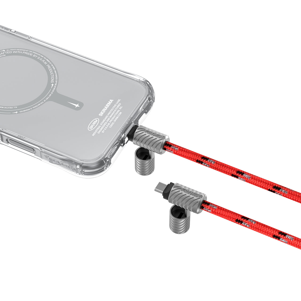 Dyno VE 2合1充電掛繩 USB-C to USB-C 1.5m