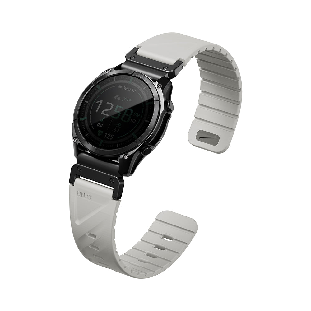 UNIQ 新加坡 Fluo Garmin可拆式矽膠錶帶