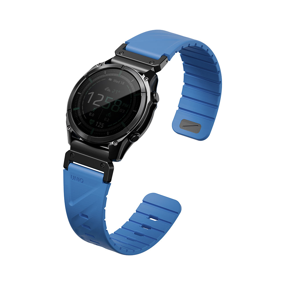 UNIQ 新加坡 Fluo Garmin可拆式矽膠錶帶