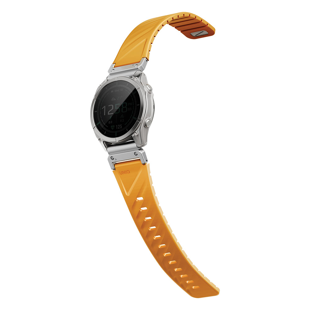 UNIQ 新加坡 Fluo Garmin可拆式矽膠錶帶