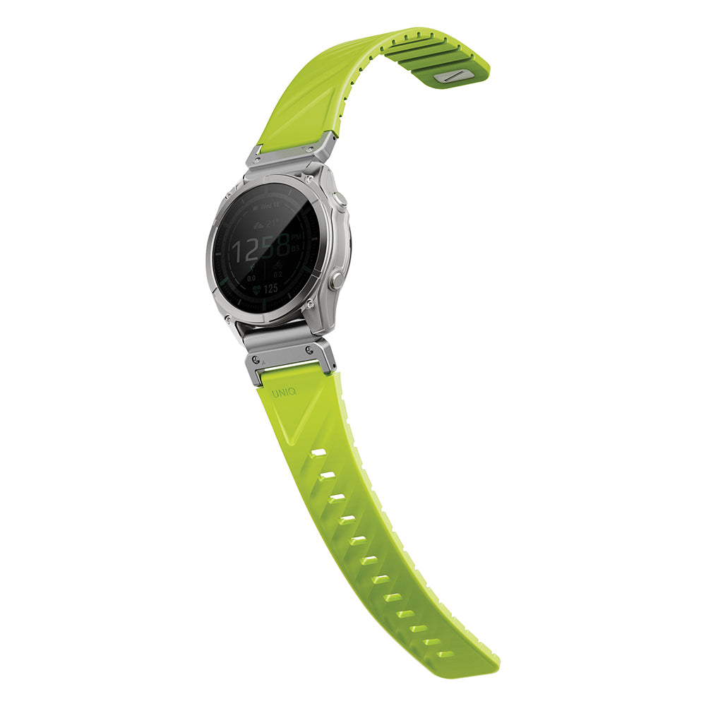 UNIQ 新加坡 Fluo Garmin可拆式矽膠錶帶