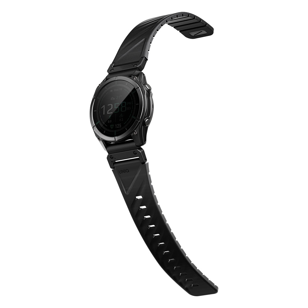 UNIQ 新加坡 Fluo Garmin可拆式矽膠錶帶