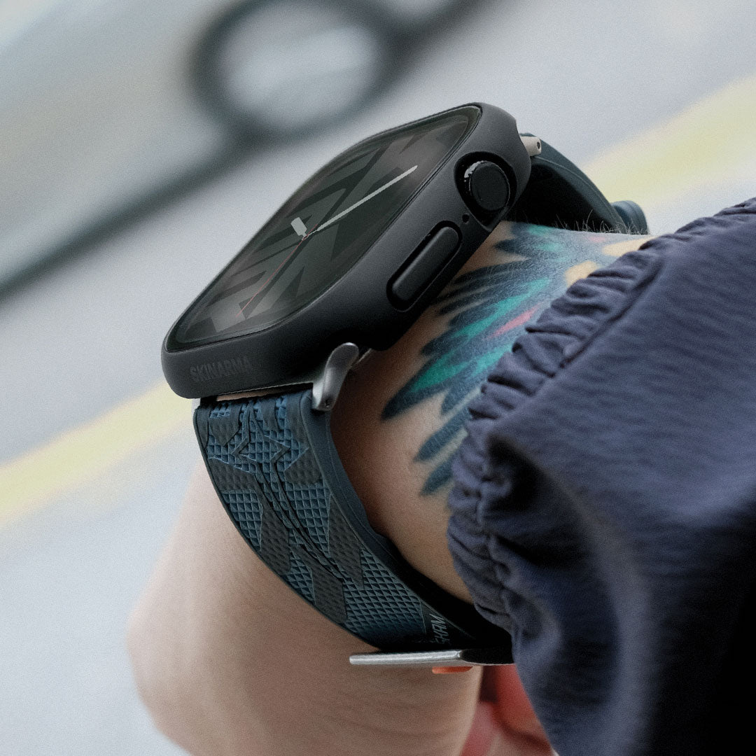SKINARMA 日本東京 Gado S12透亮防刮抗指紋保護殼 42mm / 46mm ｜亞瑟3C生活