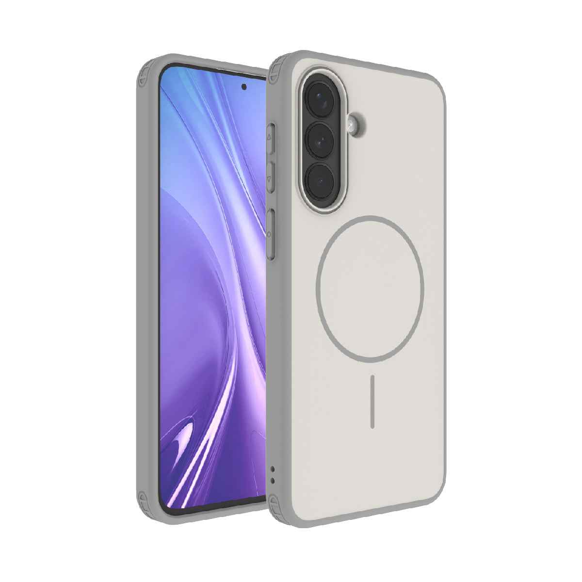 solide 索力得 防摔磁吸保護殼 Samsung 三星 Galaxy A57 白色