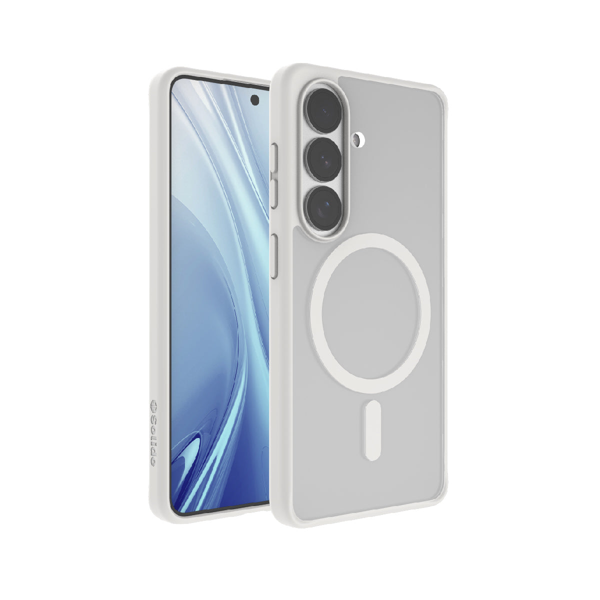 solide 索力得 防摔磁吸保護殼 三星 Galaxy S26 系列 Galaxy S26 灰白