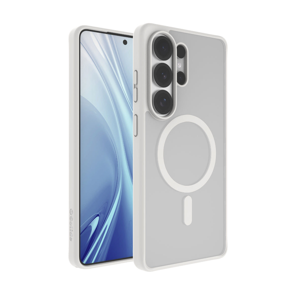 solide 索力得 防摔磁吸保護殼 三星 Galaxy S26 系列 Galaxy S26 Ultra 灰白