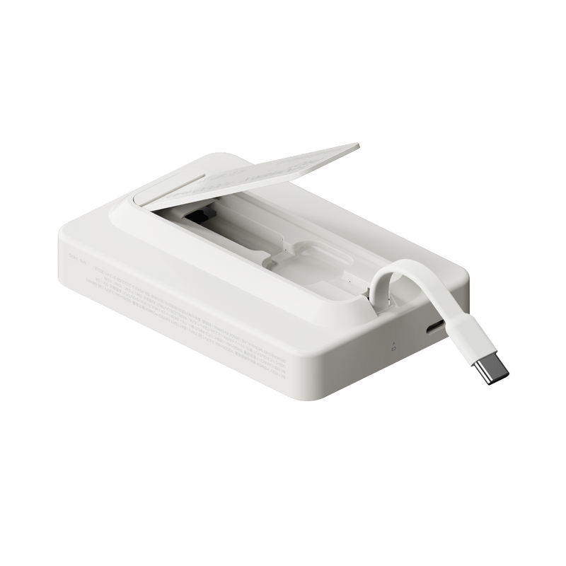 1-Power X Pro+ 10000mAh 磁吸內建USB-C線行動電源-附支架｜CCC 認證 & WH 標示