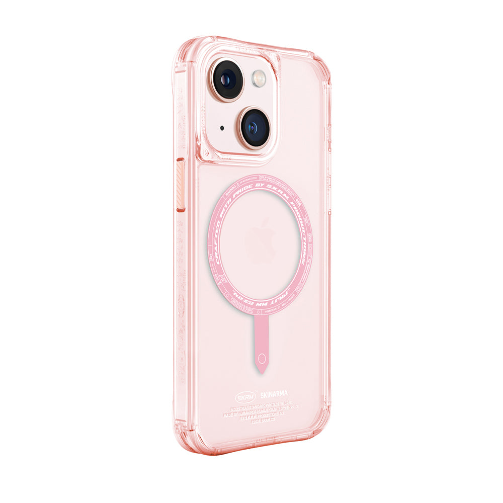 Saido 低調風格磁吸防摔手機殼 附掛繩環 iPhone 15