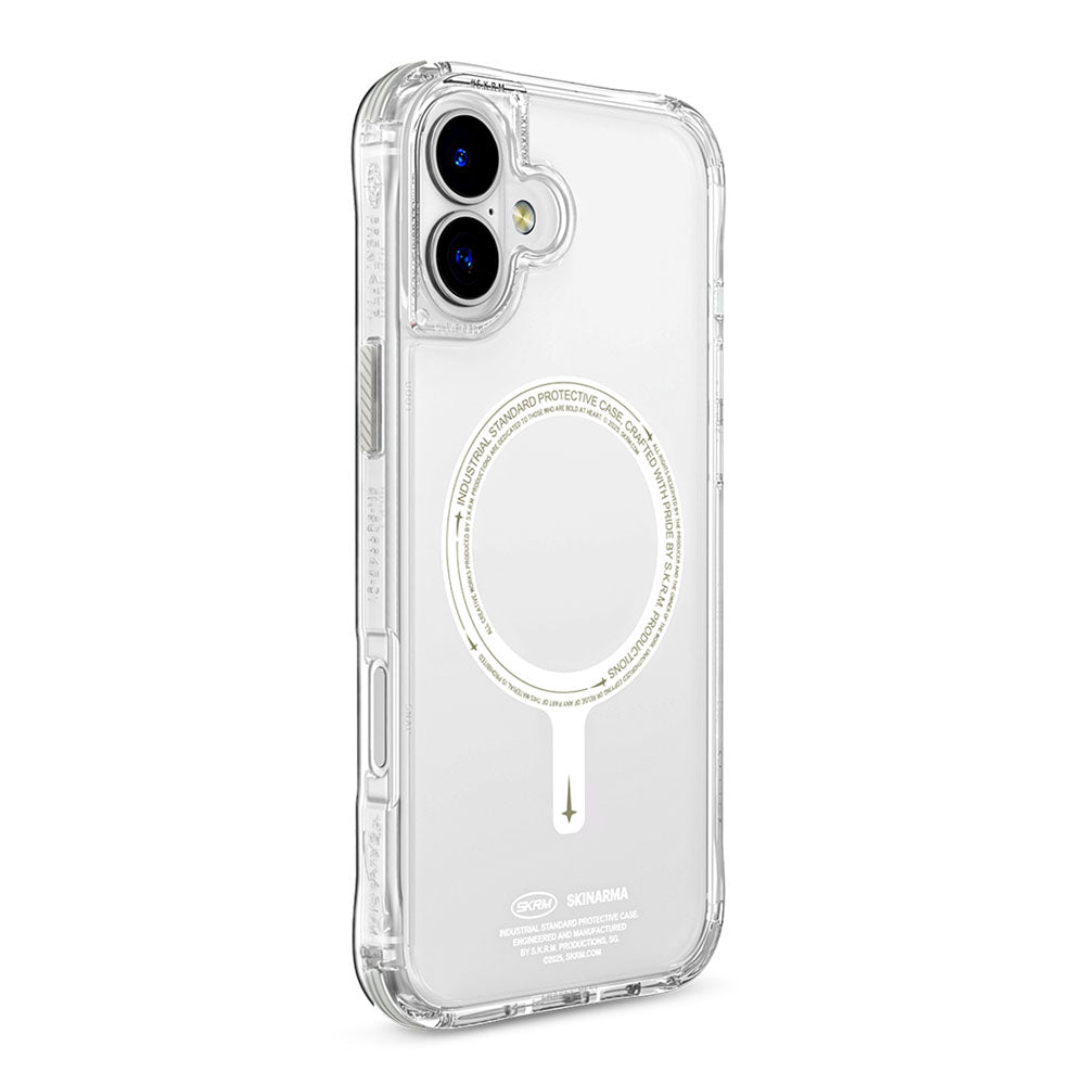 Saido 低調風格磁吸防摔手機殼 附掛繩環 iPhone 16 系列