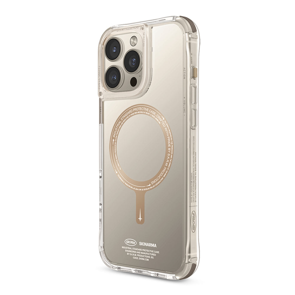 Saido 低調風格磁吸防摔手機殼 附掛繩環 iPhone 16 系列