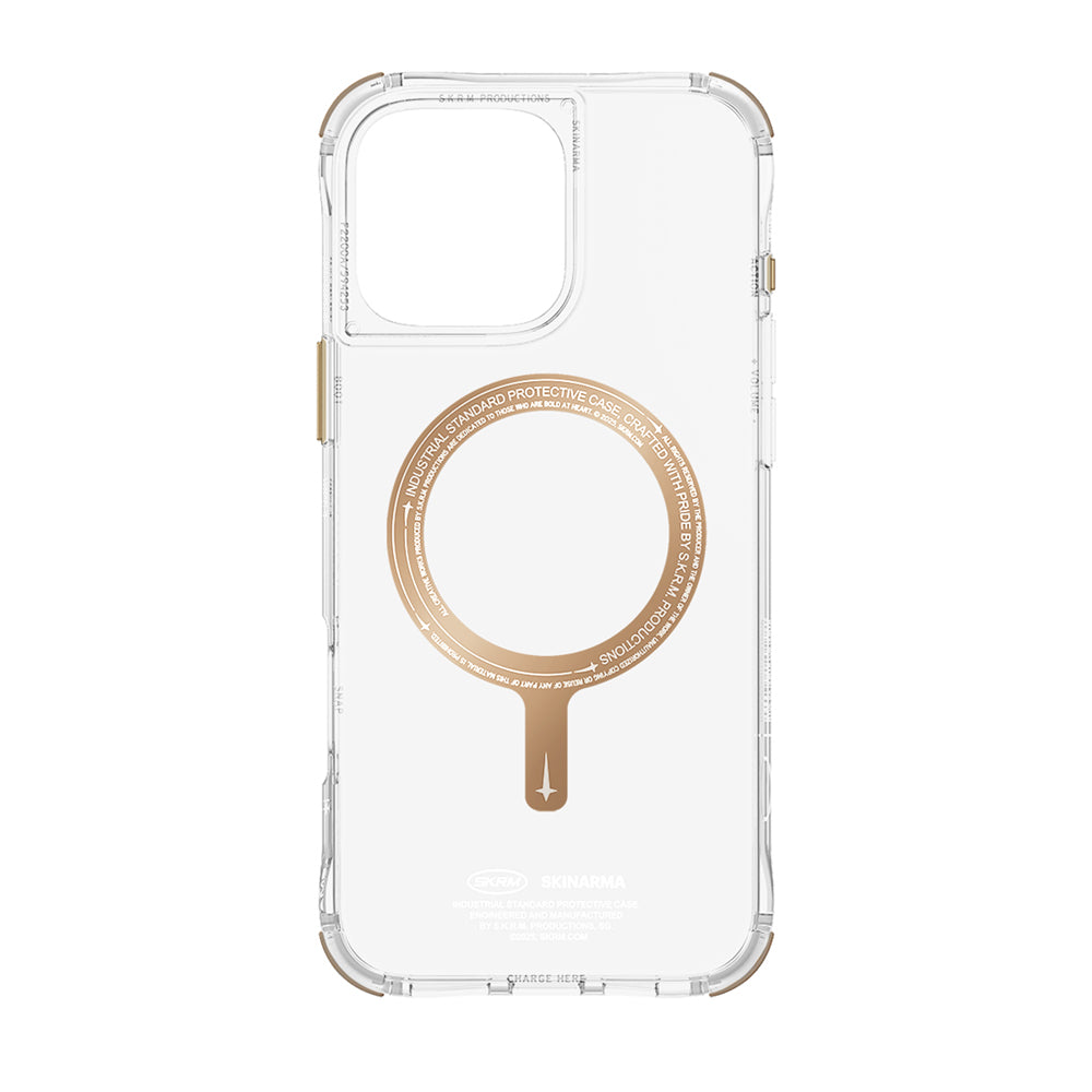 Saido 低調風格磁吸防摔手機殼 附掛繩環 iPhone 16 系列