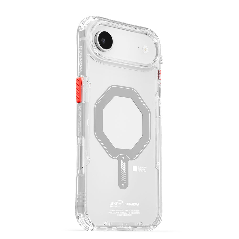 Saido 低調風格磁吸防摔手機殼 附掛繩環 iPhone 17 系列