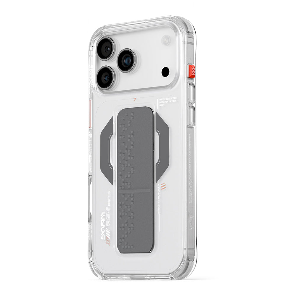 Haxa 黑色巨牆磁吸支架防摔手機殼  iPhone 17 Pro / Pro Max