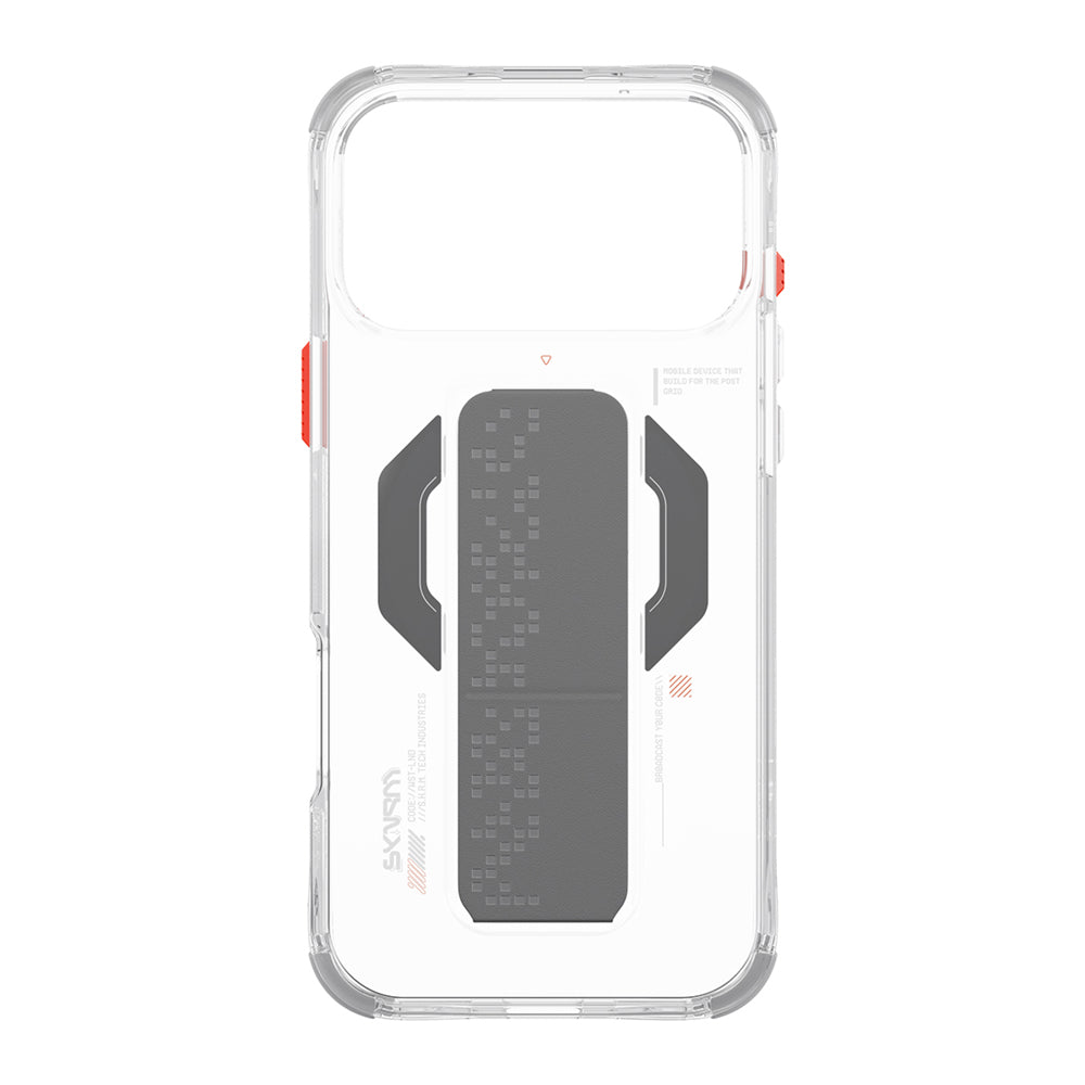 Haxa 黑色巨牆磁吸支架防摔手機殼  iPhone 17 Pro / Pro Max