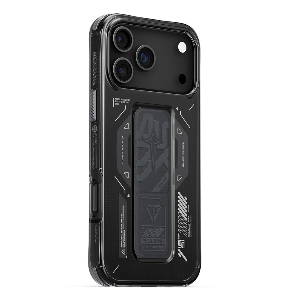 Helio 磁吸支架防摔手機殼 附掛繩環 iPhone 17 Pro / Pro Max