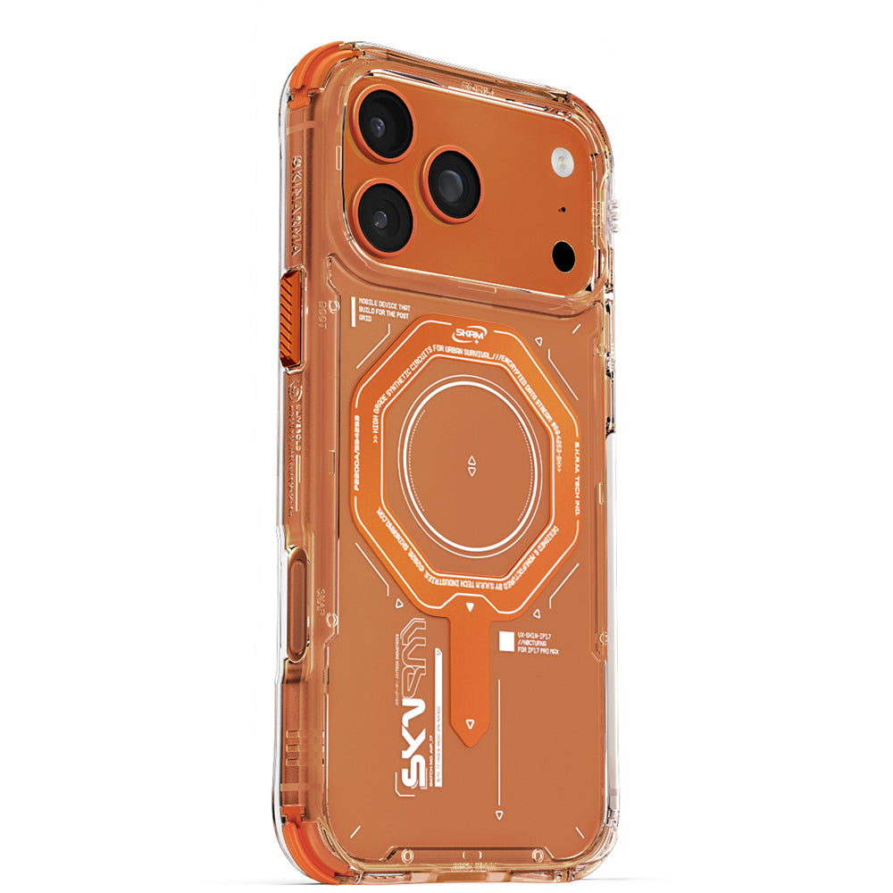 Magma 質感金屬磁吸防摔手機殼 附掛繩環 iPhone 17 Pro / Pro Max