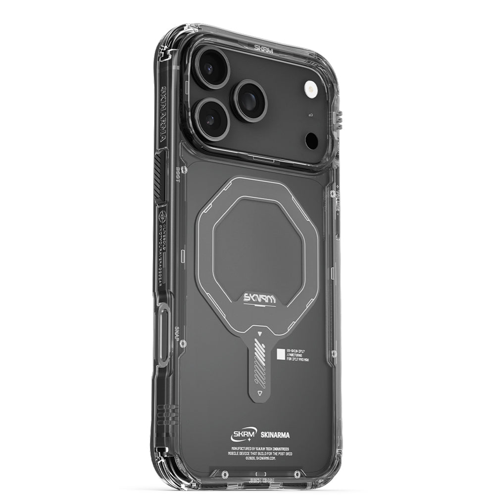 Saido 低調風格磁吸防摔手機殼 附掛繩環 iPhone 17 系列
