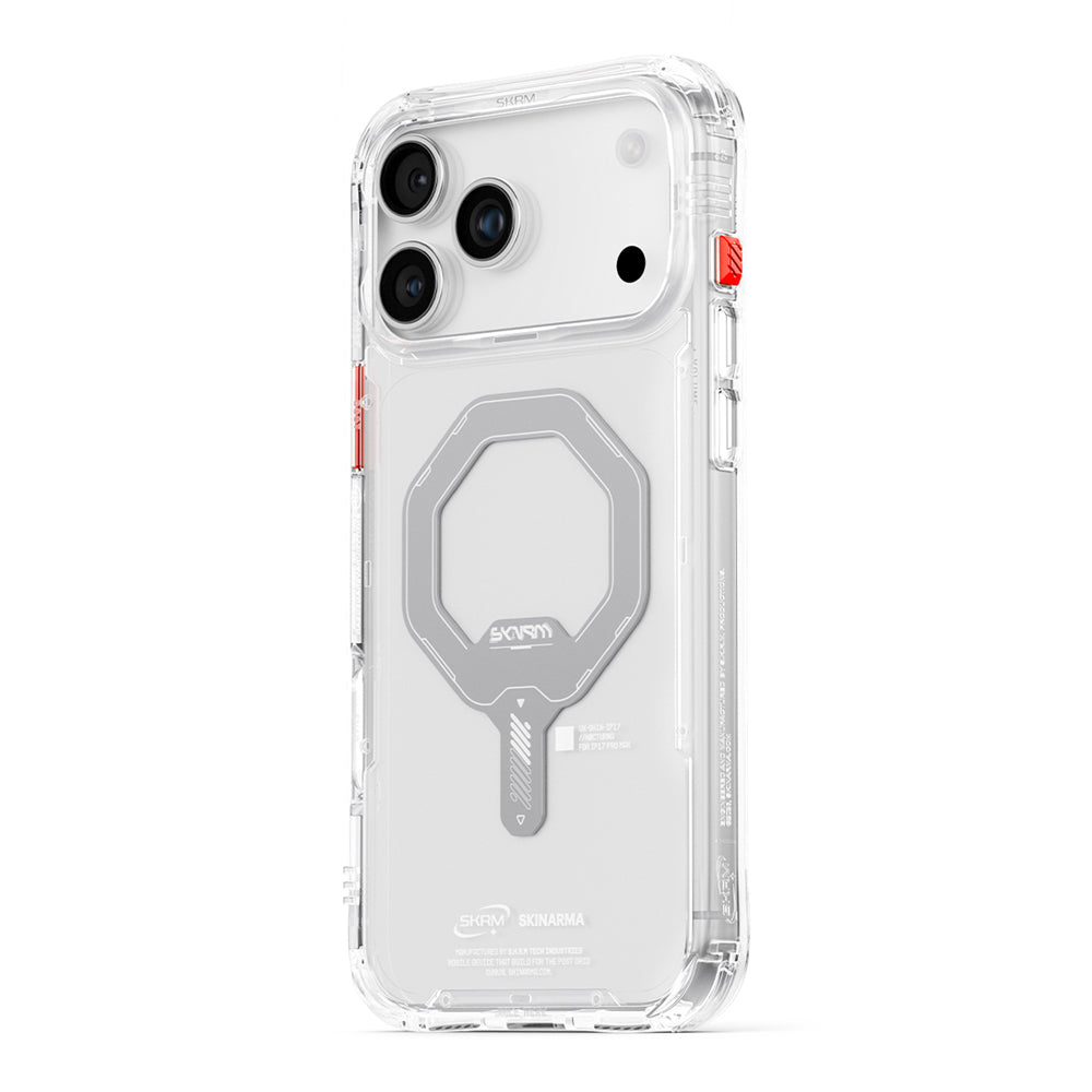 Saido 低調風格磁吸防摔手機殼 附掛繩環 iPhone 17 系列