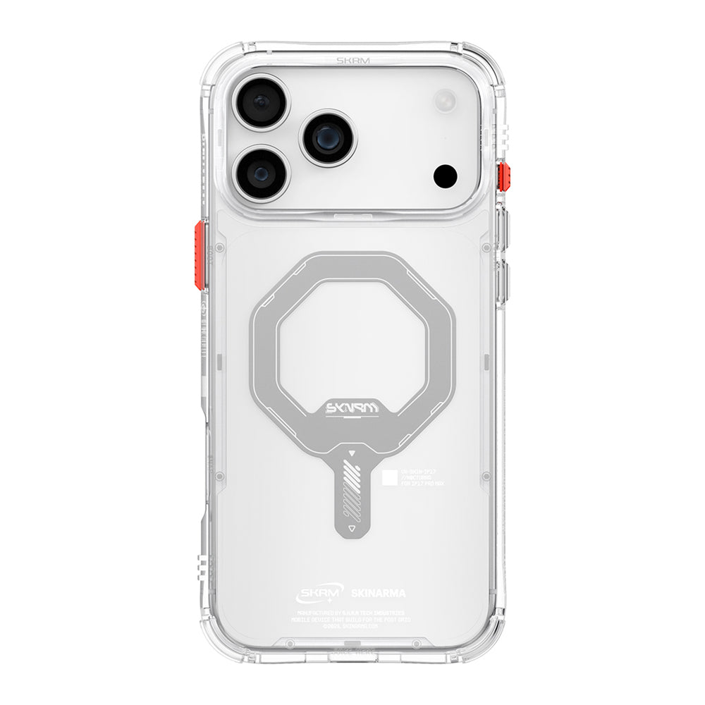 Saido 低調風格磁吸防摔手機殼 附掛繩環 iPhone 17 系列
