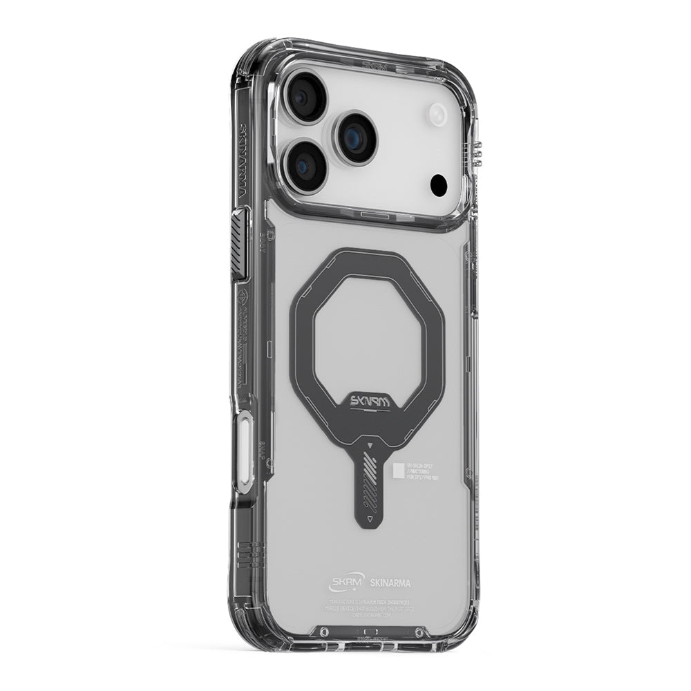 Saido 低調風格磁吸防摔手機殼 附掛繩環 iPhone 17 系列