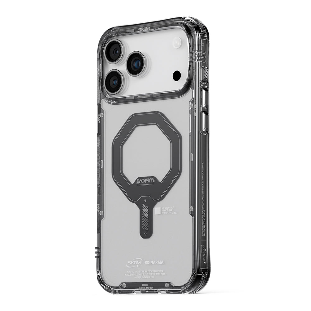 Saido 低調風格磁吸防摔手機殼 附掛繩環 iPhone 17 系列