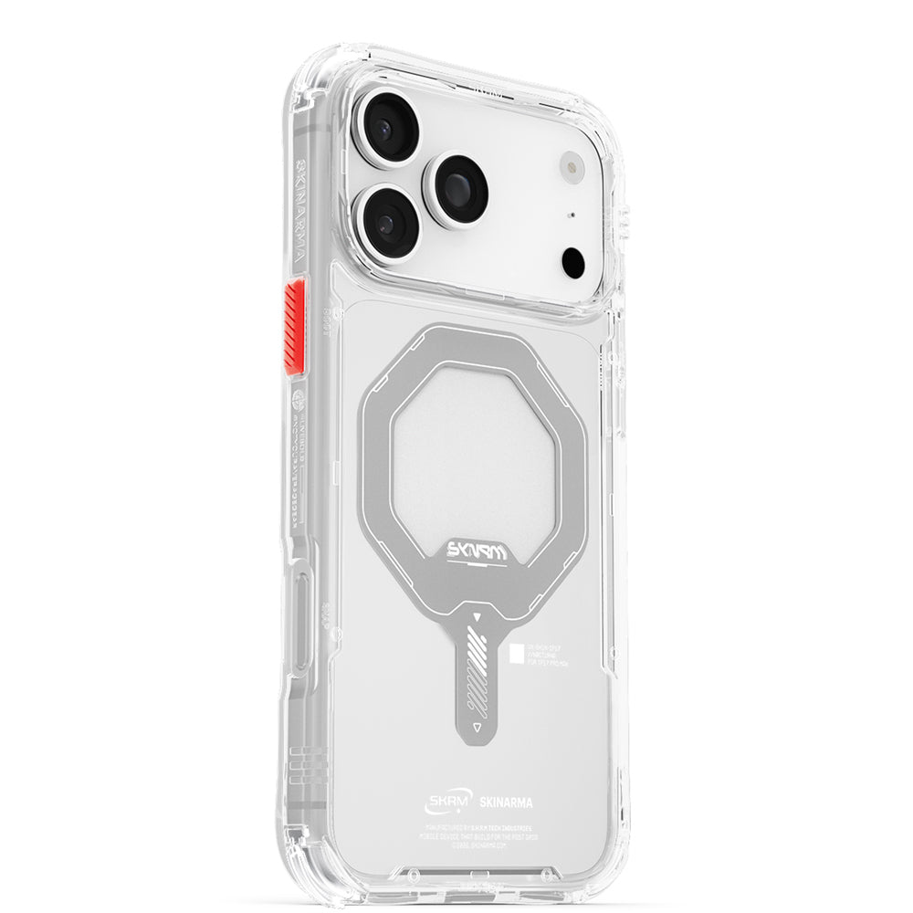 Saido 低調風格磁吸防摔手機殼 附掛繩環 iPhone 17 系列