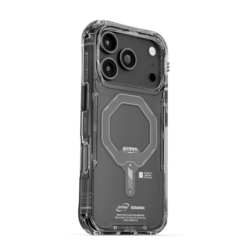 Saido 低調風格磁吸防摔手機殼 附掛繩環 iPhone 17 系列