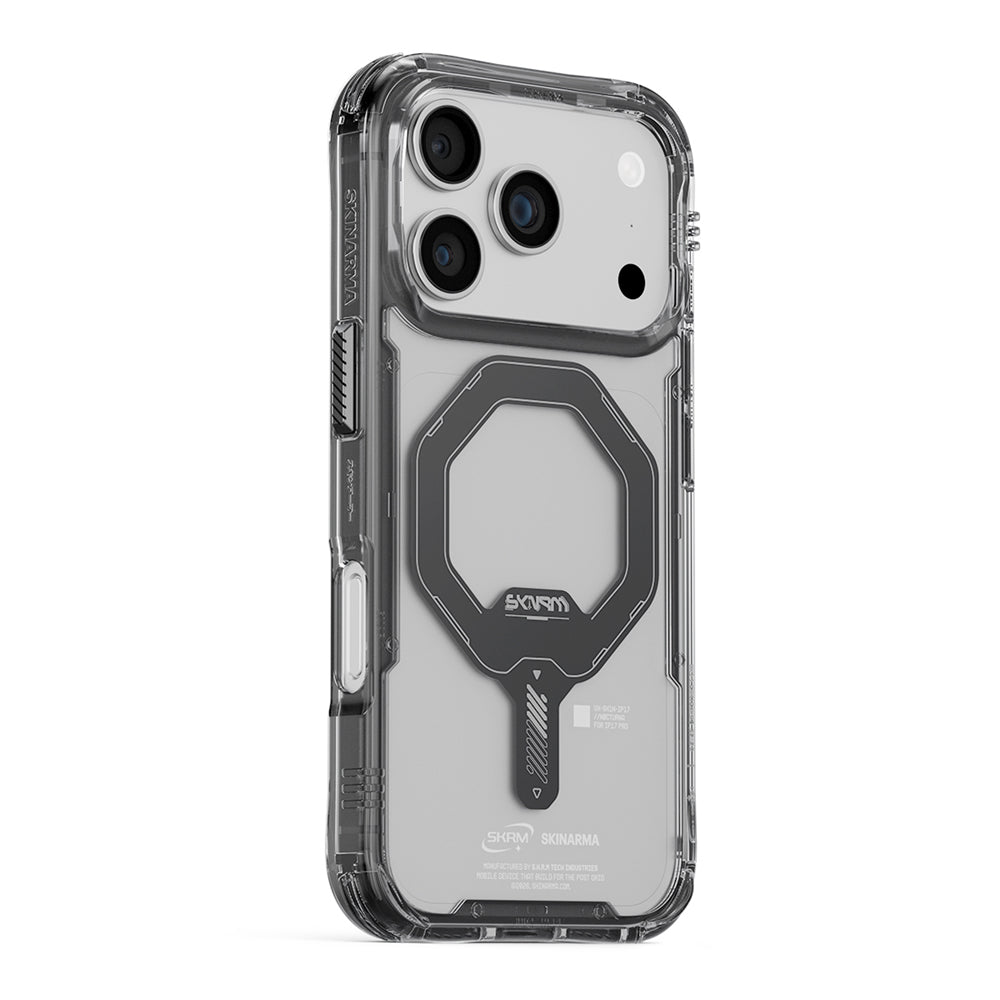 Saido 低調風格磁吸防摔手機殼 附掛繩環 iPhone 17 系列