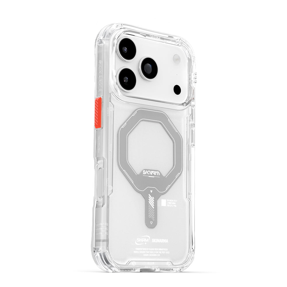 Saido 低調風格磁吸防摔手機殼 附掛繩環 iPhone 17 系列