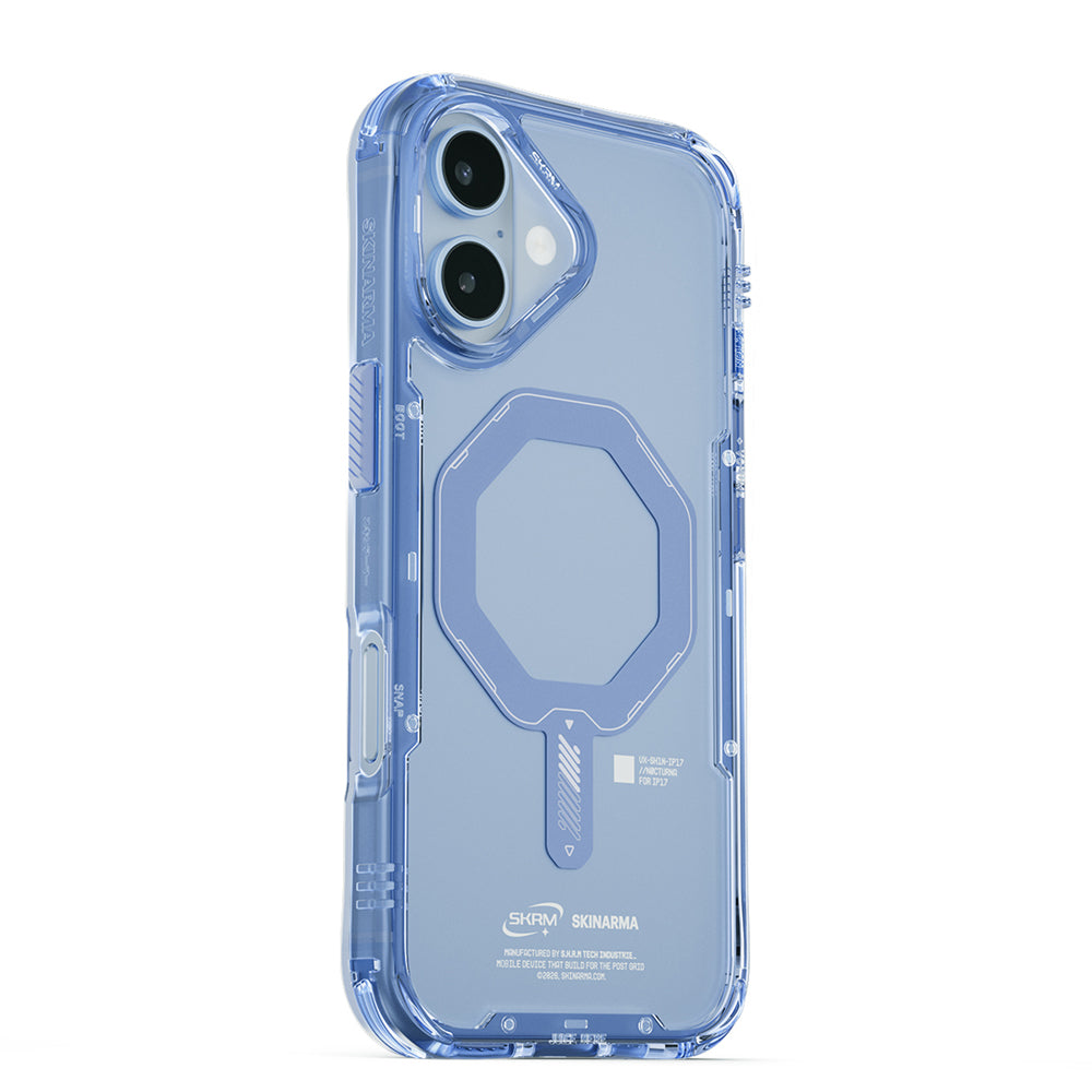 Saido 低調風格磁吸防摔手機殼 附掛繩環 iPhone 17 系列