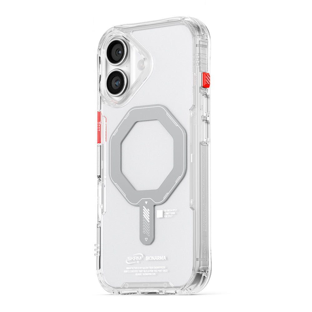 Saido 低調風格磁吸防摔手機殼 附掛繩環 iPhone 17 系列