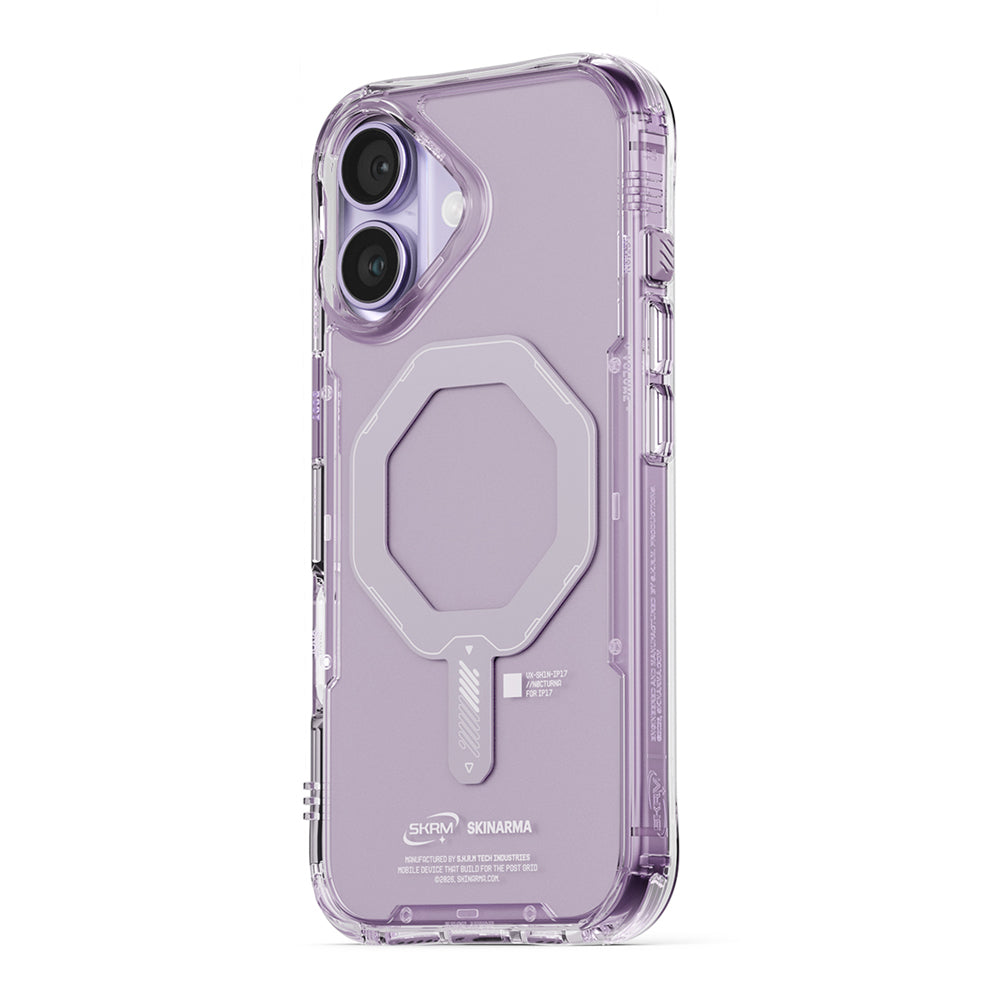 Saido 低調風格磁吸防摔手機殼 附掛繩環 iPhone 17 系列
