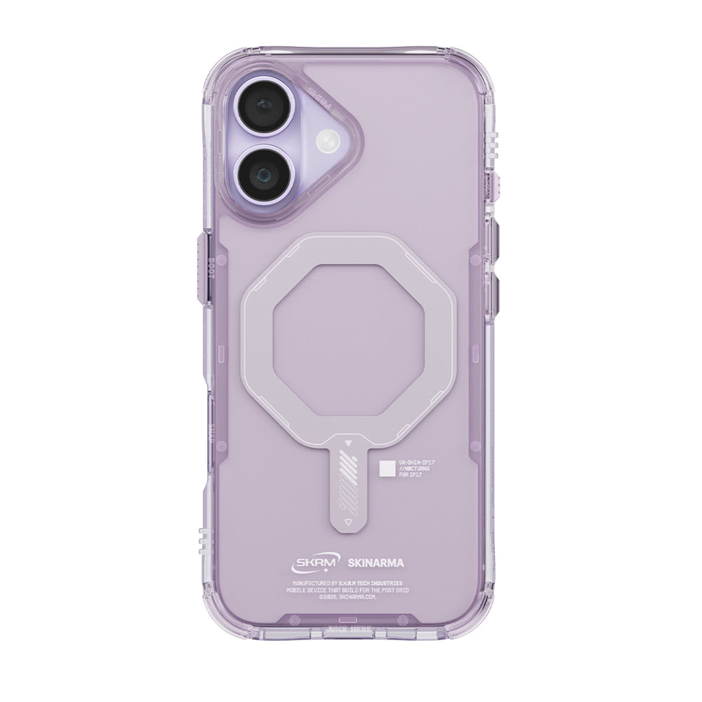 Saido 低調風格磁吸防摔手機殼 附掛繩環 iPhone 17 系列