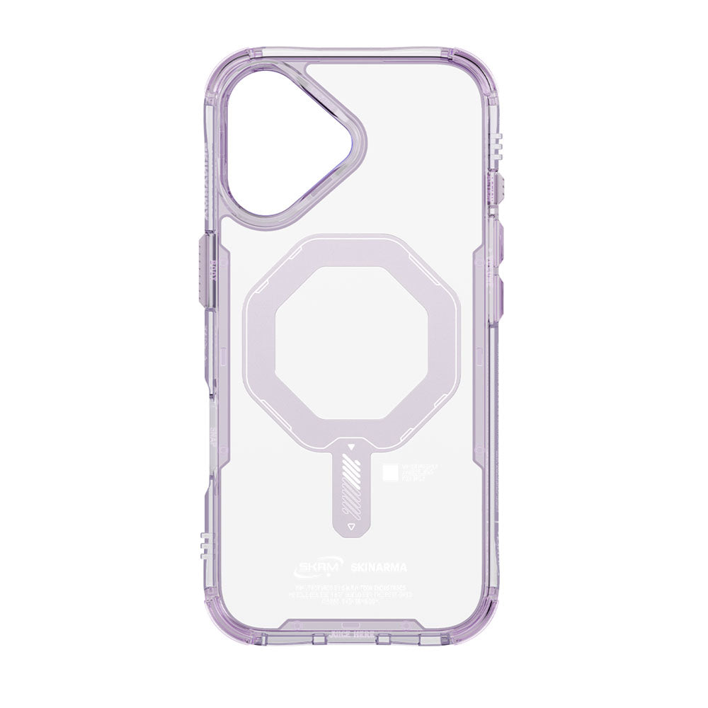 Saido 低調風格磁吸防摔手機殼 附掛繩環 iPhone 17 系列