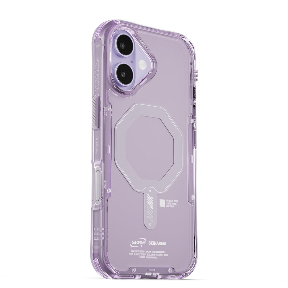 Saido 低調風格磁吸防摔手機殼 附掛繩環 iPhone 17 系列