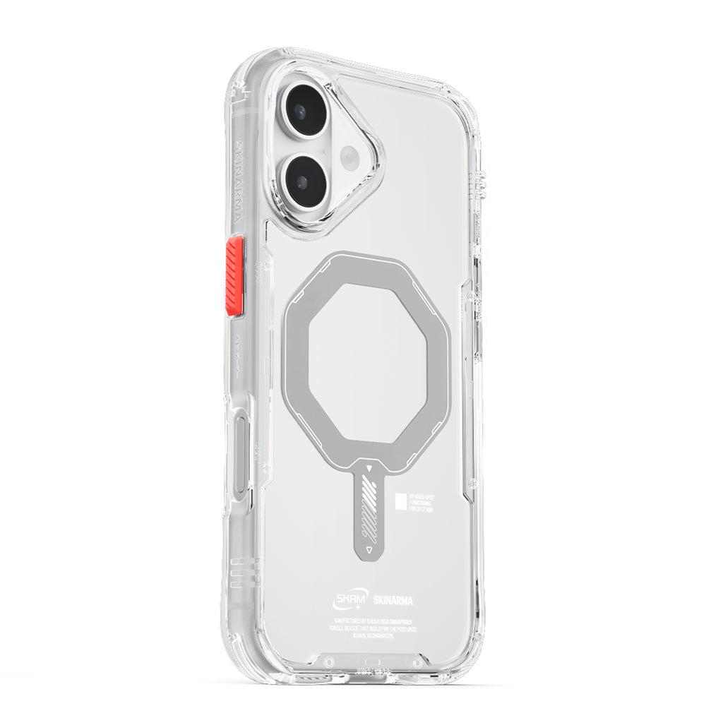 Saido 低調風格磁吸防摔手機殼 附掛繩環 iPhone 17 系列