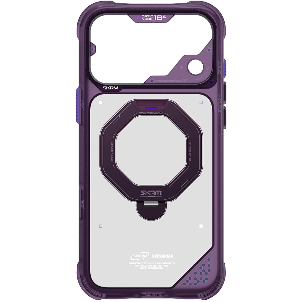 Saturn 360°旋轉星環支架手機殼 iPhone 18 系列