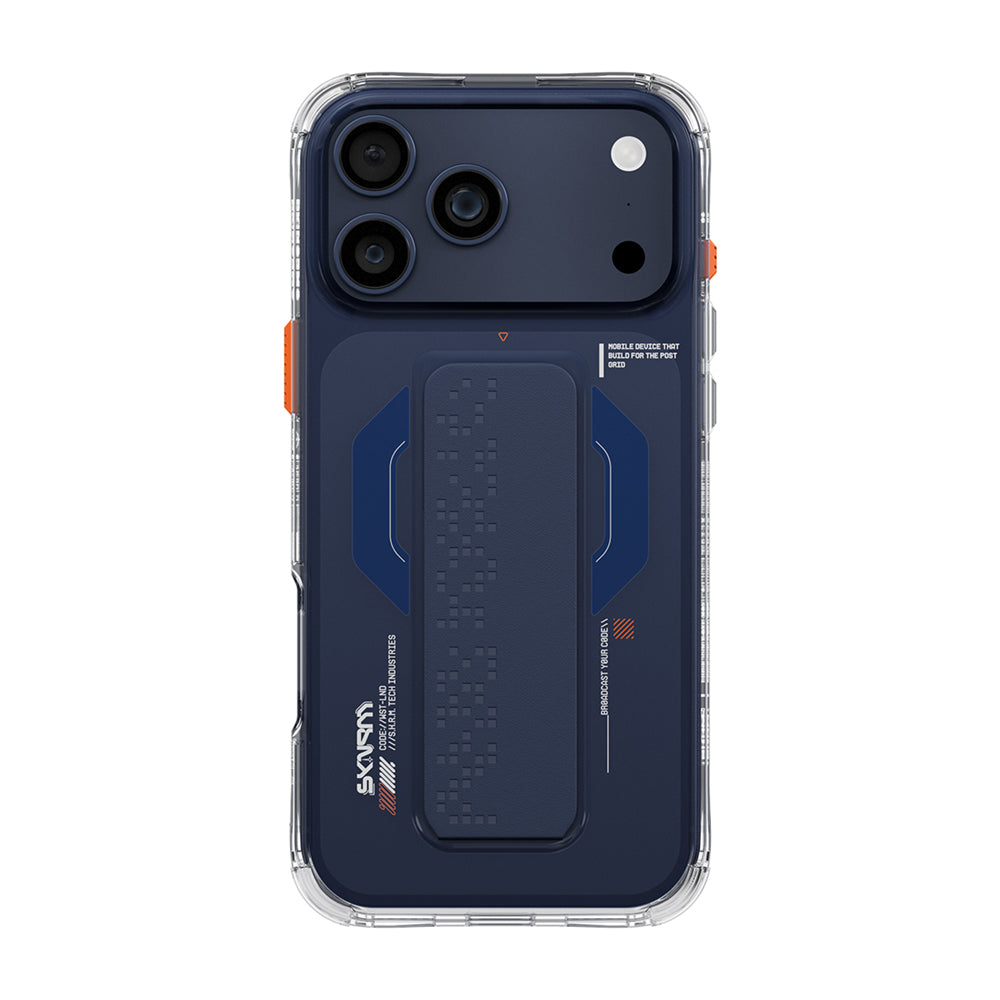 Haxa 黑色巨牆磁吸支架防摔手機殼  iPhone 17 Pro / Pro Max