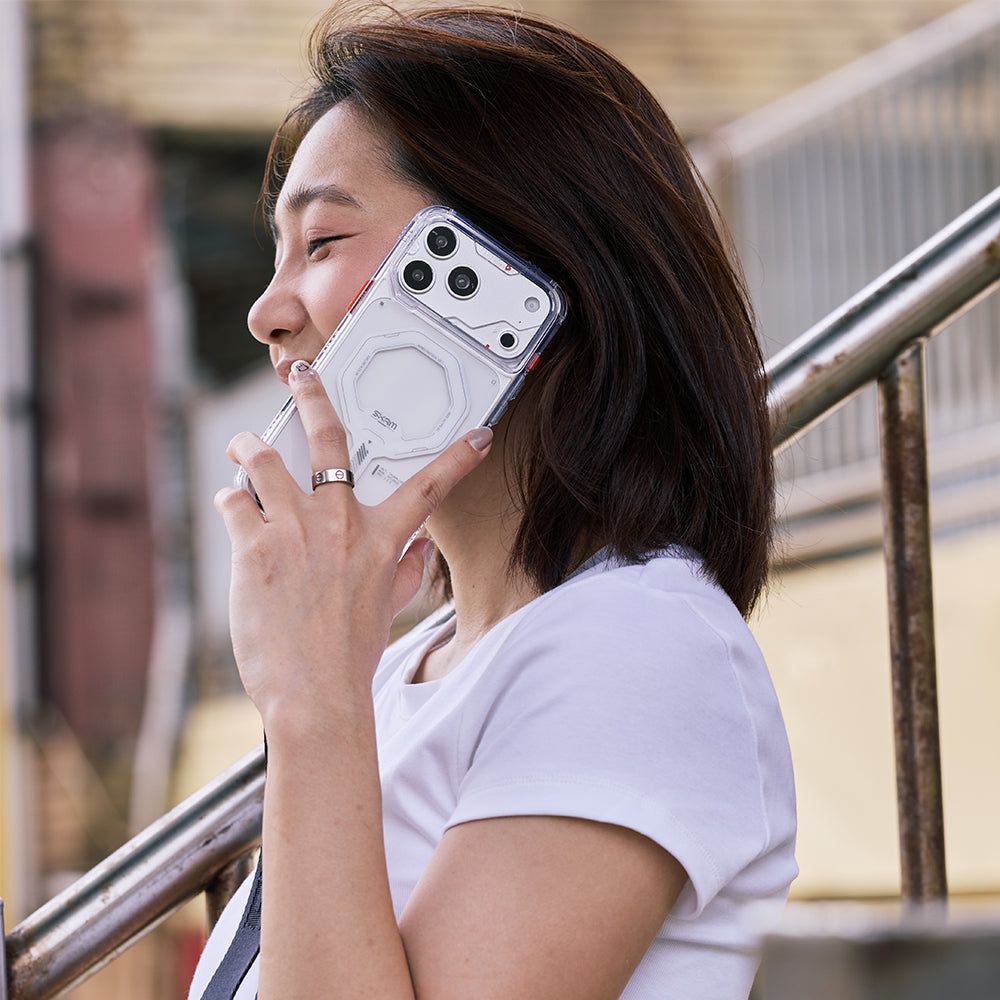 Saido 低調風格磁吸防摔手機殼 附掛扣 iPhone 18 系列