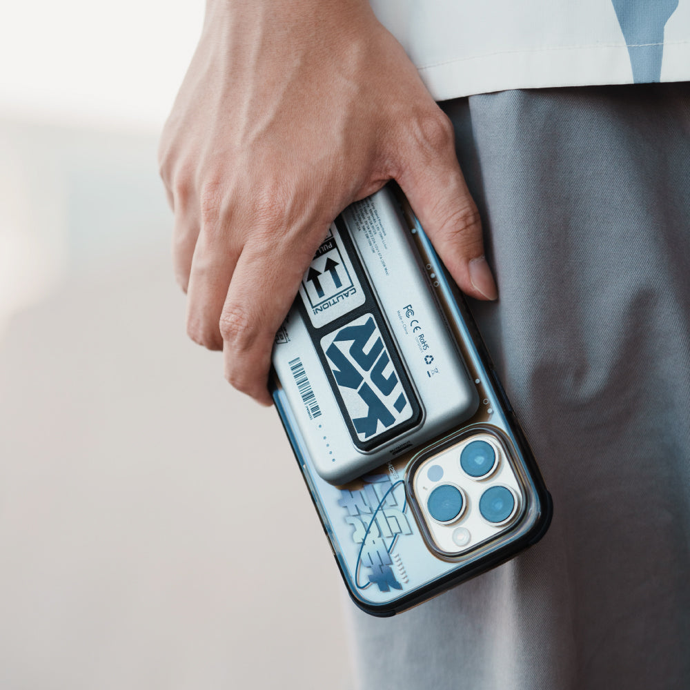 Kira Kobai 5000mAh 20W支架款磁吸行動電源 支援磁吸｜WH 標示 & 可上飛機
