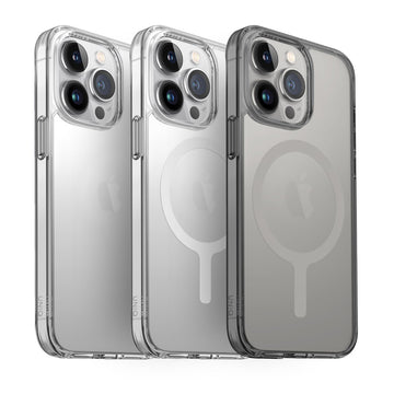 UNIQ 新加坡 Lifepro Xtreme 超透亮防摔雙料保護殼 透明 / 灰色 / 支援磁吸 iPhone 15 / Pro / Plus / Pro Max