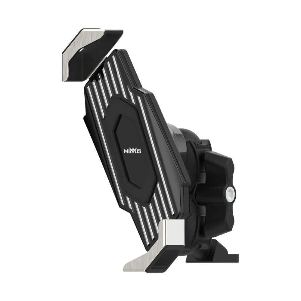 ME29 磁懸浮減震機車手機架 曜石黑