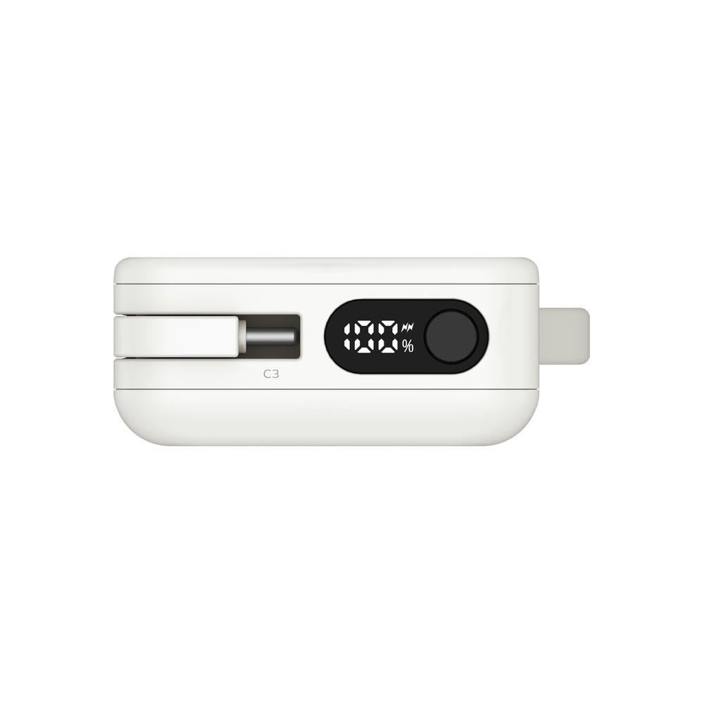 1-Power Vital+ 10000mAh 雙內建 USB-C 線行動電源｜CCC 認證 & WH 標示