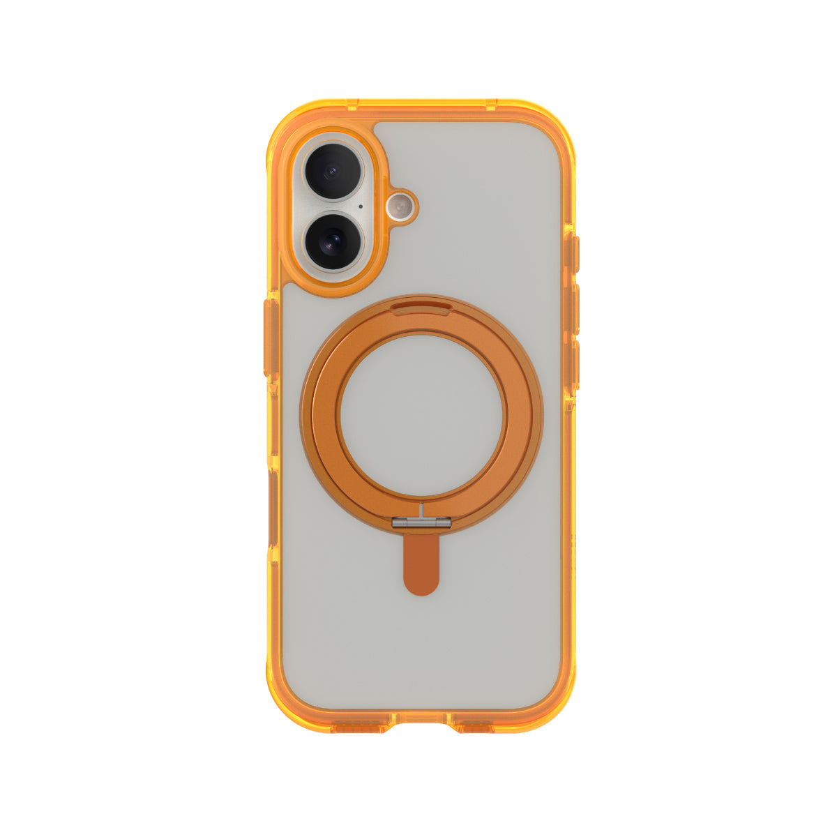 MagStrong 360度旋轉支架泡泡殼 iPhone 17 系列 iPhone 17 (6.3 吋) 橘色