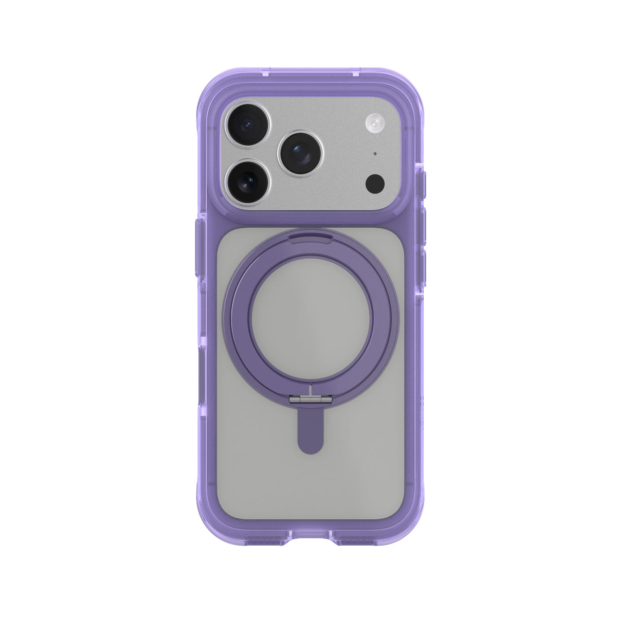 MagStrong 360度旋轉支架泡泡殼 iPhone 17 系列 iPhone 17 Pro (6.3 吋) 紫色