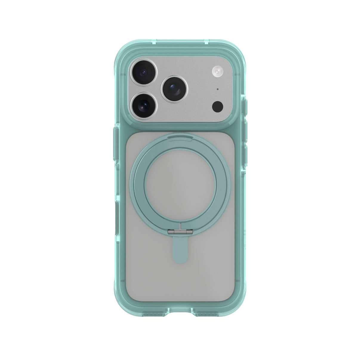 MagStrong 360度旋轉支架泡泡殼 iPhone 17 系列 iPhone 17 Pro (6.3 吋) 珊瑚藍